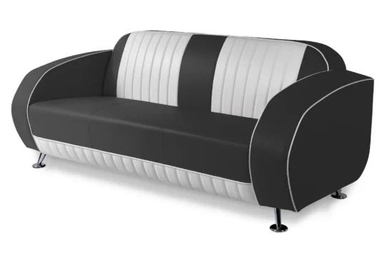 Bel Air SF02-CBG Retro Furniture Double Seater Sofa – High Back