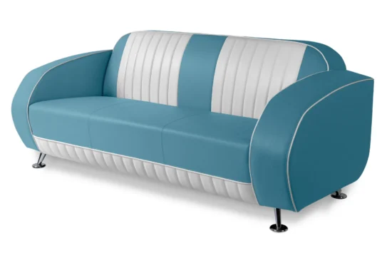 Bel Air SF02-CBG Retro Furniture Double Seater Sofa – High Back