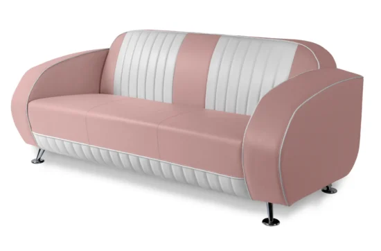 Bel Air SF02-CBG Retro Furniture Double Seater Sofa – High Back