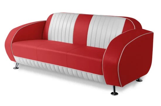 Bel Air SF02-CBG Retro Furniture Double Seater Sofa – High Back