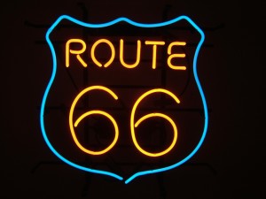 NEON SIGN - Route 66