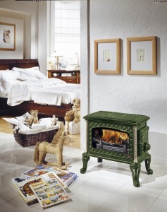 Godin Cast Iron Stove - Chauffette 5kw Wood Burner