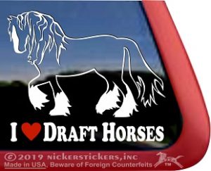 I love draft horses